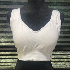 Puma Women's White Performance Seamless Sports Bra Size‎ XL